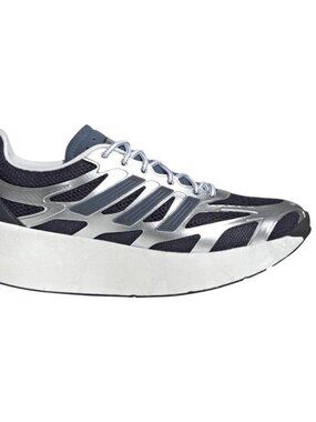 adidas Adizero Aruku Lace Up Mens Silver Sneakers Casual Shoes JS3713
